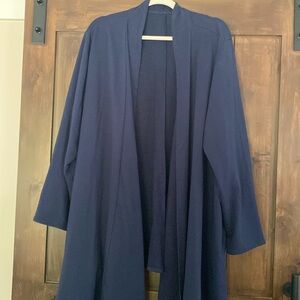 E925- Catherine's Navy Sleepwear Sz. 2X Washable Knit